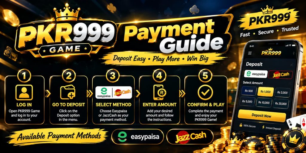 Payment Guide PKR999 Game